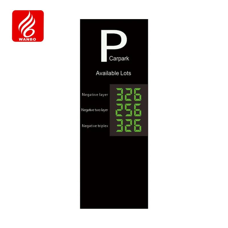 Outdoor Parking Large Guidance Screen Parking Signage WBPVA3N3N OEM ODM